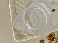 Salviati BASSORILIEVI Italian one Frosted Cut Clear crystal 5 1/2 high 1 of 3