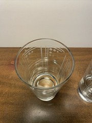 Princess House Aston Exclusive Highball Etched Glass Set Of 2