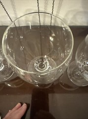 Vtg Shott Zwiesel Glas Set Of 6 Brandy Glasses 16 Oz Exc