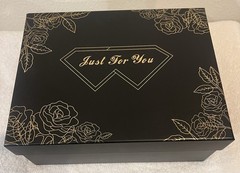 Wedding Gift Set Wine Glasses Candles Bath Bombs Just for You New In Box