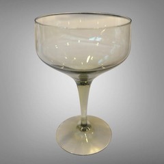 Orrefors Rhapsody Smoke Gray Liquor Cocktail Glass 4 3/8” Tall