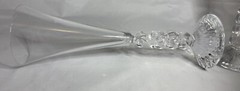 2 Crystal Millenium Champagne Flutes 2000 No Box