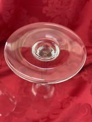 FLAWLESS Stunning BACCARAT France Pair CAPRI OPTIC Crystal CHAMPAGNE FLUTES WINE
