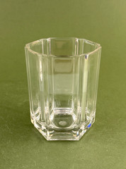 3 Grainware Carlisle Clear Lucite Acrylic Double Old Fashioned Tumblers 4.5»