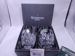 Waterford Crystal Lismore Rounded Tumblers – Set of 2 – New in Box
