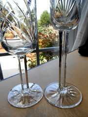 Clarenbridge Irish Cut Crystal Wine & Champagne Glasses 2 Piece