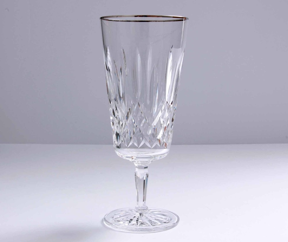 Waterford LISMORE PLATINUM Tall Iced Tea Glass 7 3/4″