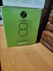 set of 8 Libbey glasses