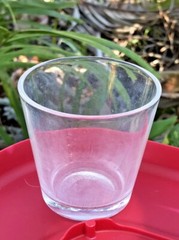 Kaj Franck, One glass Tumbler Kartio Kimara, Nuutajarvi Iittala Signed