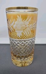 Ebeling & Reuss Marchioness Crystal Water / Highball Glass Citrine 5 1/2″ #1