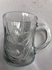 Vintage Arcoroc Canterbury Crocus Glass Coffee Tea Cup France 20 Sold Separately