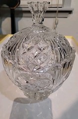 Candy Dish Fifth Avenue Crystal LTD Lead Crystal Pineapple Bowl Poland