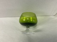 Set of 8 Vintage Snifters Liquor Glasses Harlequin Cordial Set Retro Barware