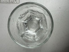 5 Libbey Chivalry Clear Juice Shot Glasses Set Textured Faceted Panel Tumblers