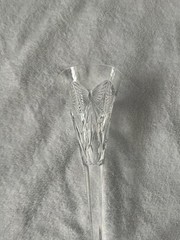 Waterford Crystal Millennium Happiness Butterfly Champagne Flute