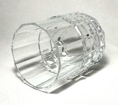 CRISTAL D’ARQUES ~ Set (4) Early 10 Oz. Clear OLD FASHIONED GLASSES (Moondance)