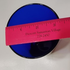 Cobalt Blue Tumblers 3.25″x5.75inch (Set of 2) Cottagecore 4th Of July America