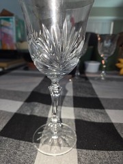 Vintage Rogaska Etched Crystal Glasses