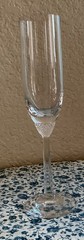 Villeroy & Boch Champagne Flute Octavie Cut Stem Glass Hand Blown Vintage